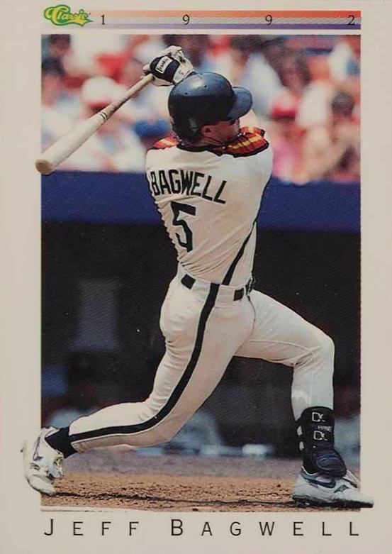 1992 Classic Jeff Bagwell #T8 Baseball Card