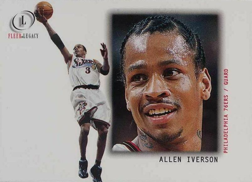 2000 Fleer Legacy Allen Iverson #84 Basketball Card