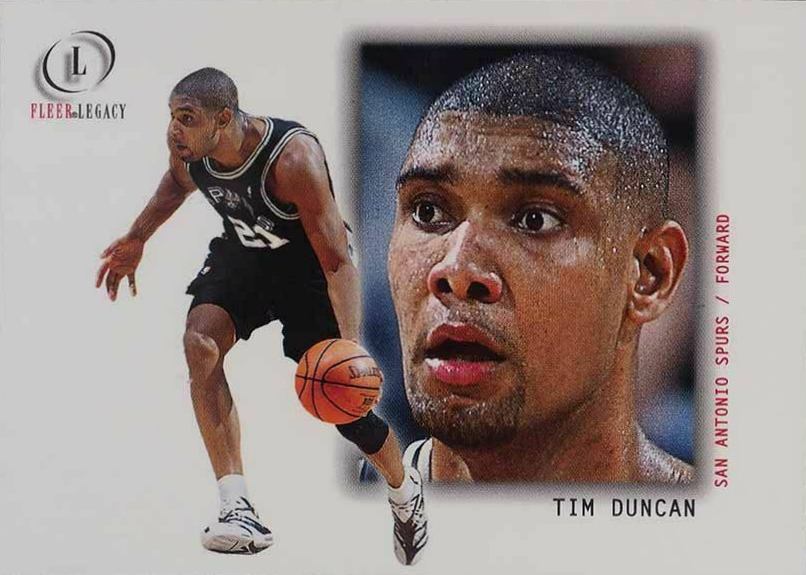 2000 Fleer Legacy Tim Duncan #2 Basketball Card