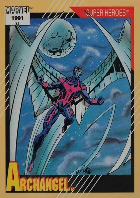 1991 Marvel Universe Archangel #47 Non-Sports Card