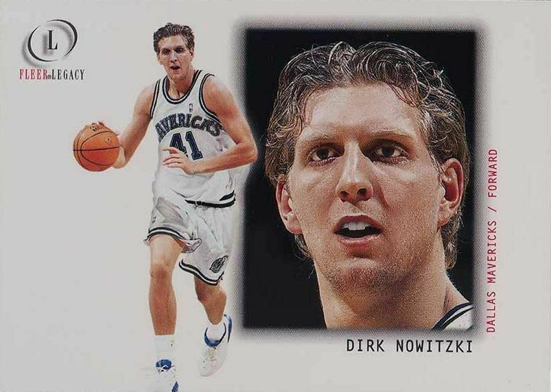 2000 Fleer Legacy Dirk Nowitzki #27 Basketball Card