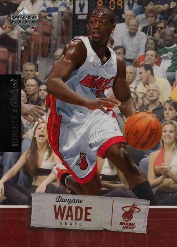 2005 Upper Deck Rookie Debut Dwyane Wade #48 Basketball Card