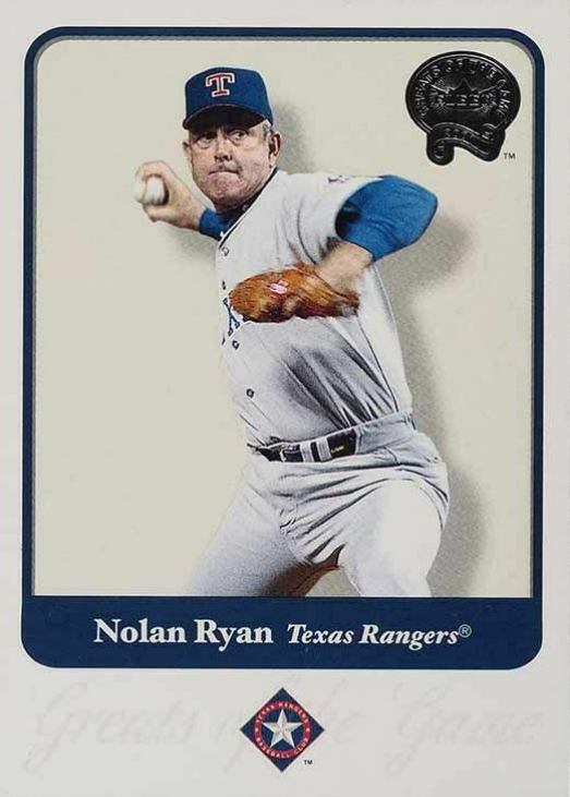 2001 Fleer Greats Nolan Ryan #75 Baseball Card