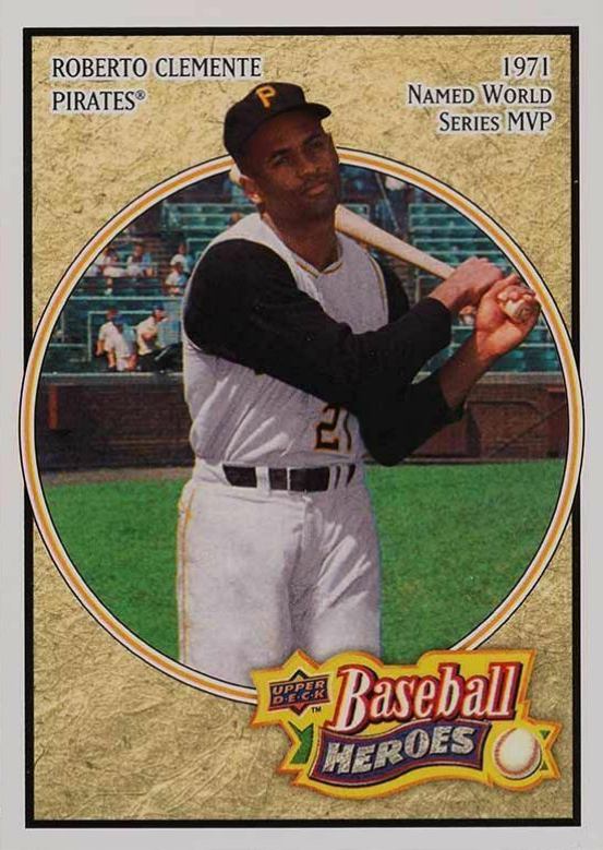 2008 Upper Deck Baseball Heroes Roberto Clemente #143 Baseball Card
