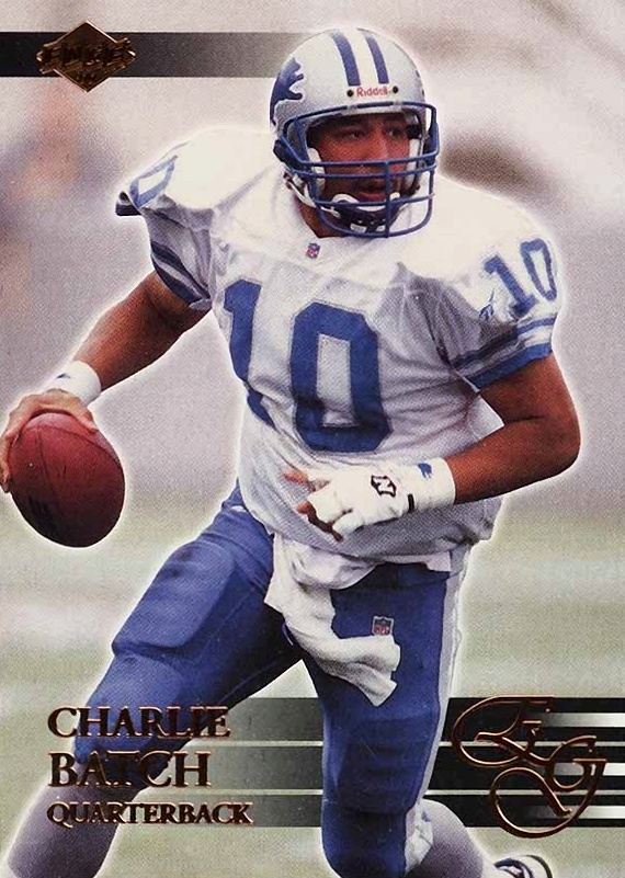 2000 Collector's Edge Graded Charlie Batch #125 Football Card