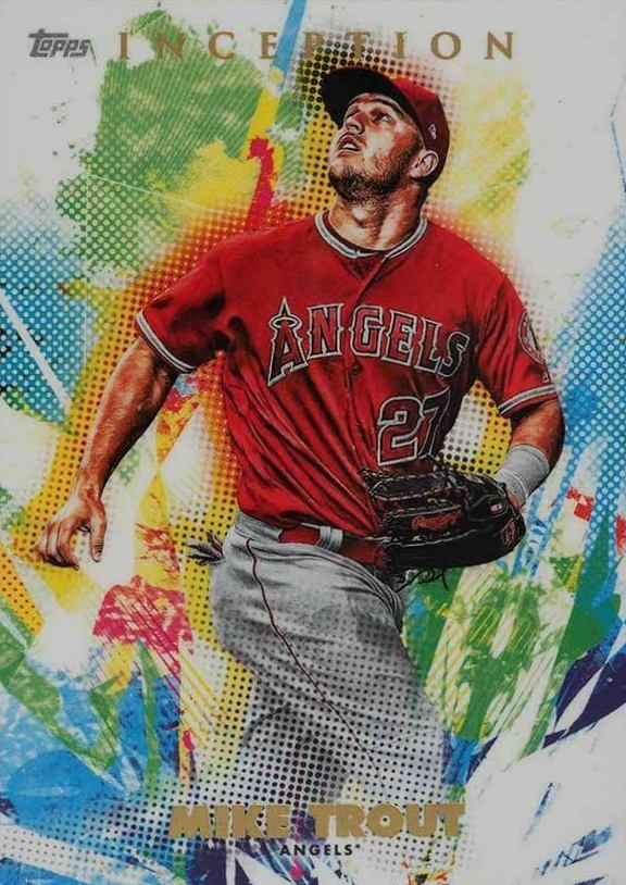 2020 Topps Inception Mike Trout #100 Baseball Card