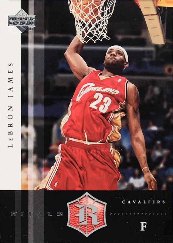 2004 Upper Deck Rivals LeBron James #5 Basketball Card