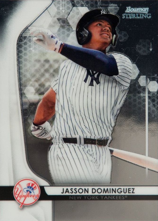 2020 Bowman Sterling Jasson Dominguez #BPR15 Baseball Card