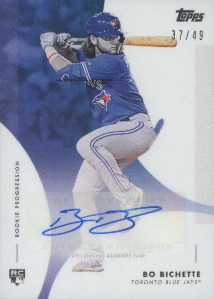 2020 Topps on Demand MLB Rookie Progression Bo Bichette #21B-A Baseball Card