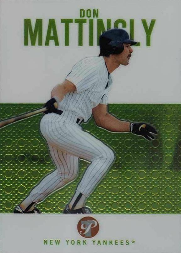 2003 Topps Pristine Don Mattingly #99 Baseball Card