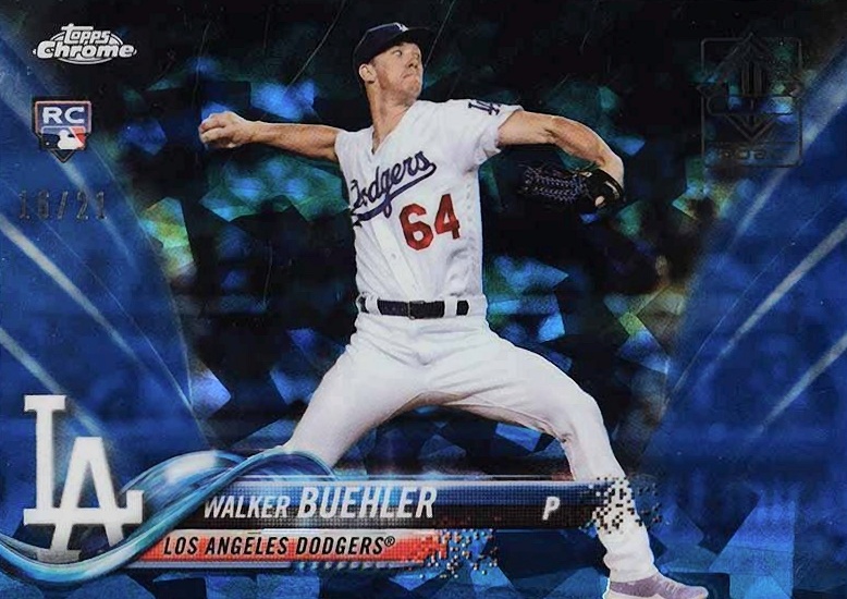 2020 Topps Transcendent VIP Walker Buehler #177 Baseball Card