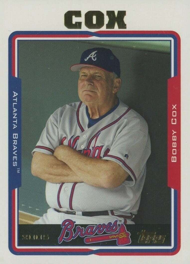 2005 Topps  Bobby Cox #269 Baseball Card