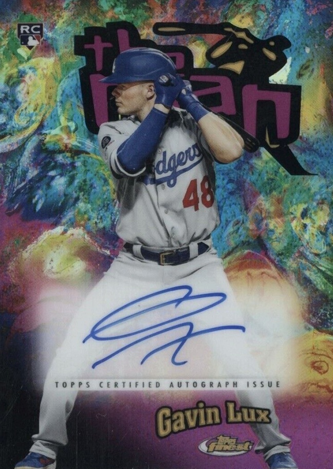 2020 Finest 1998 the Man Autographs Gavin Lux #FTMAGL Baseball Card