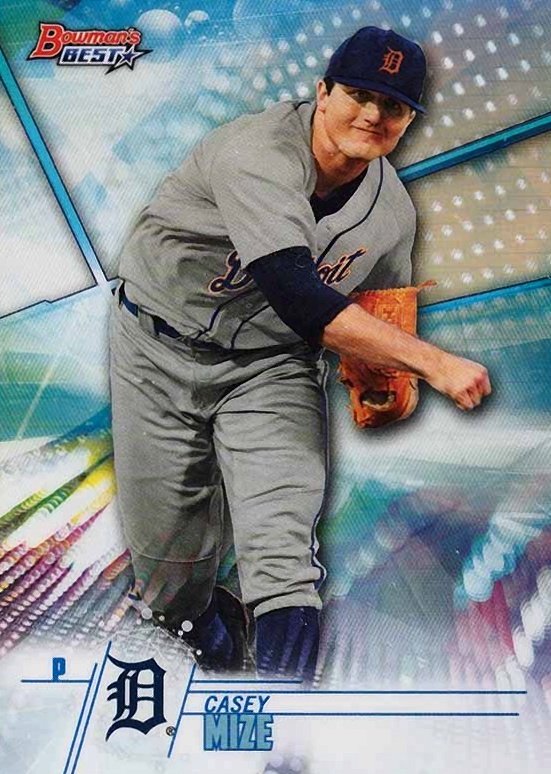 2018 Bowman's Best Top Prospects Casey Mize #TP-30 Baseball Card
