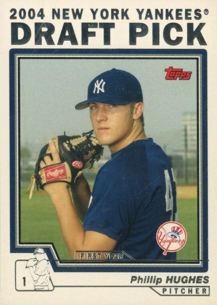 2004 Topps Traded Phillip Hughes #T78 Baseball Card