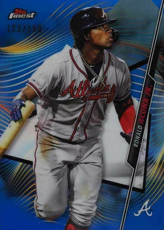 2020 Finest Ronald Acuna Jr. #25 Baseball Card