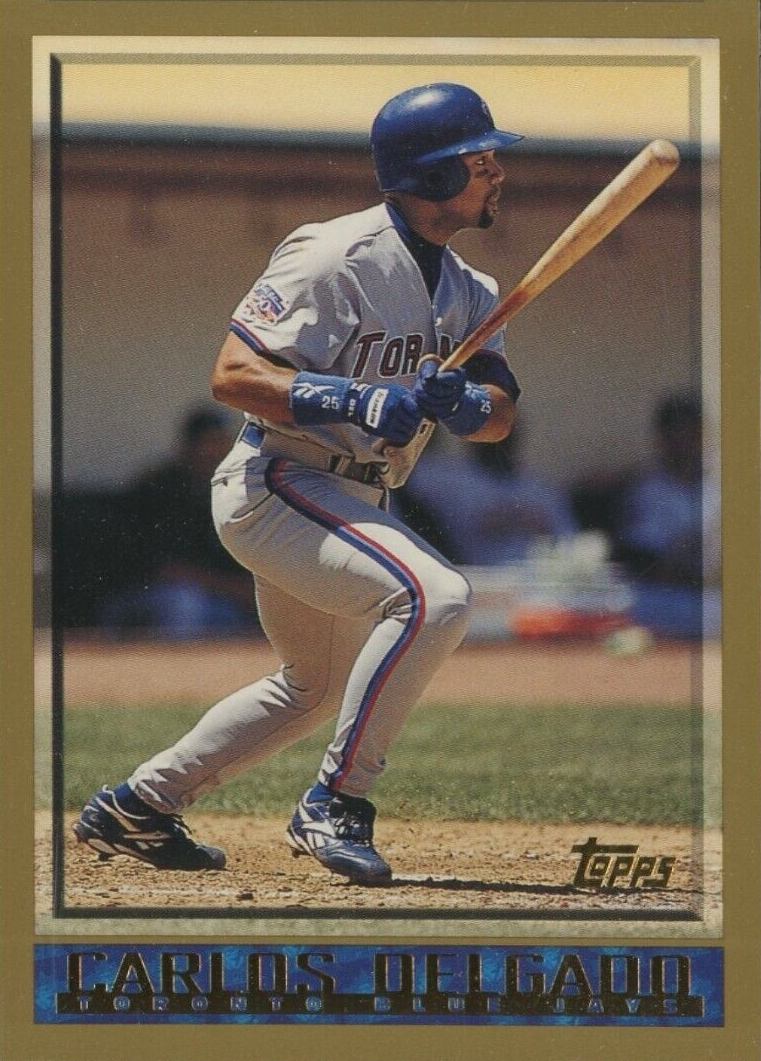 1998 Topps Carlos Delgado #384 Baseball Card