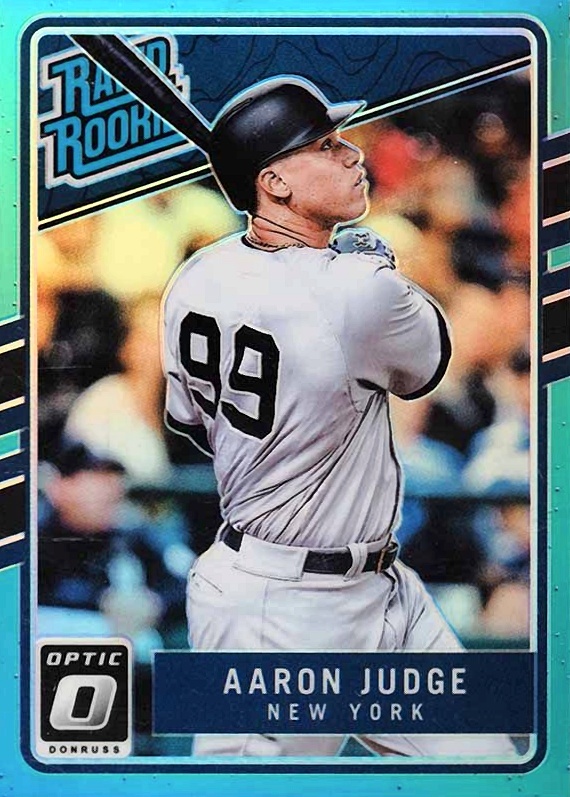 2017 Panini Donruss Optic Aaron Judge #38 Baseball Card