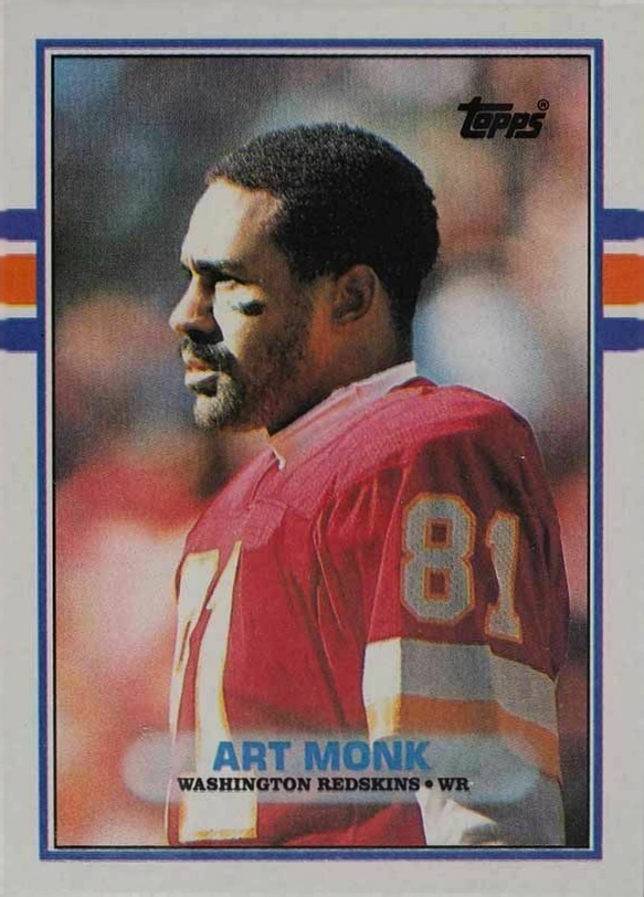 1989 Topps Art Monk #260 Football Card