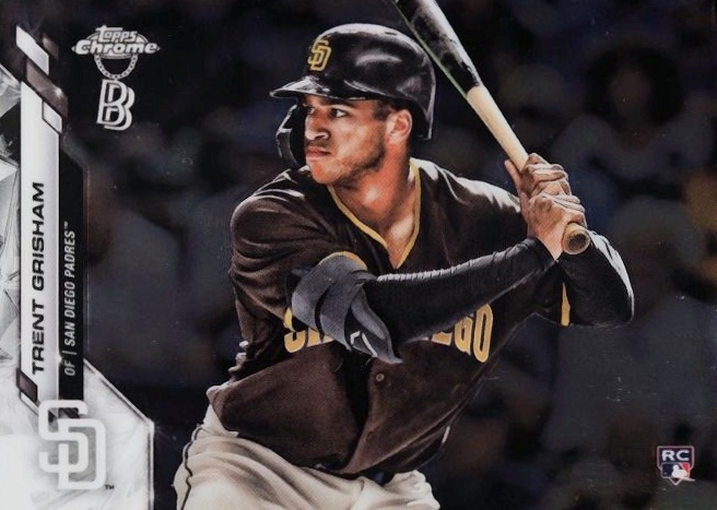 2020 Ben Baller Chrome Trent Grisham #101 Baseball Card