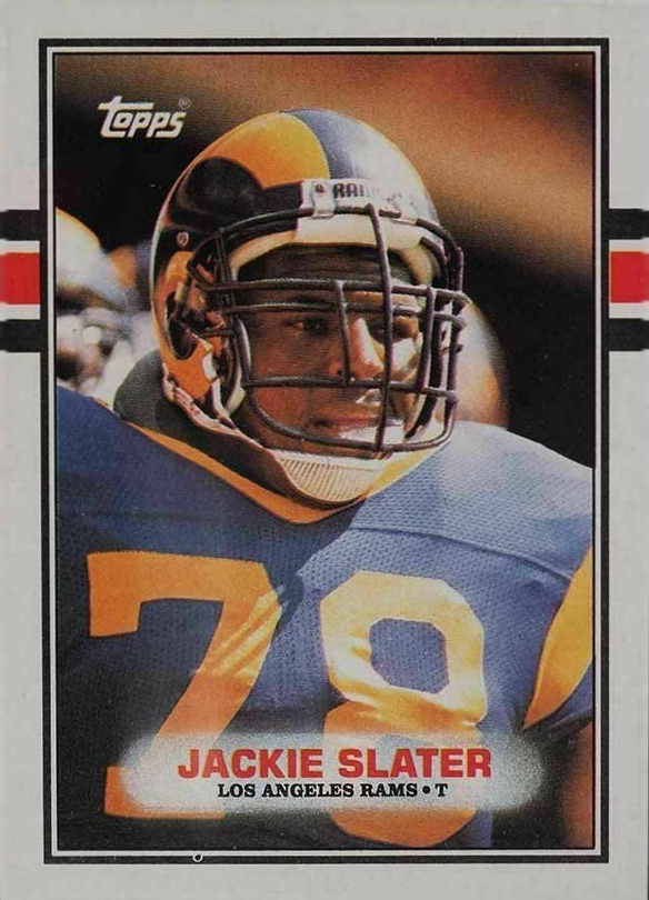1989 Topps Jackie Slater #135 Football Card