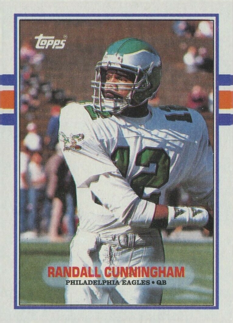 1989 Topps Randall Cunningham #115 Football Card