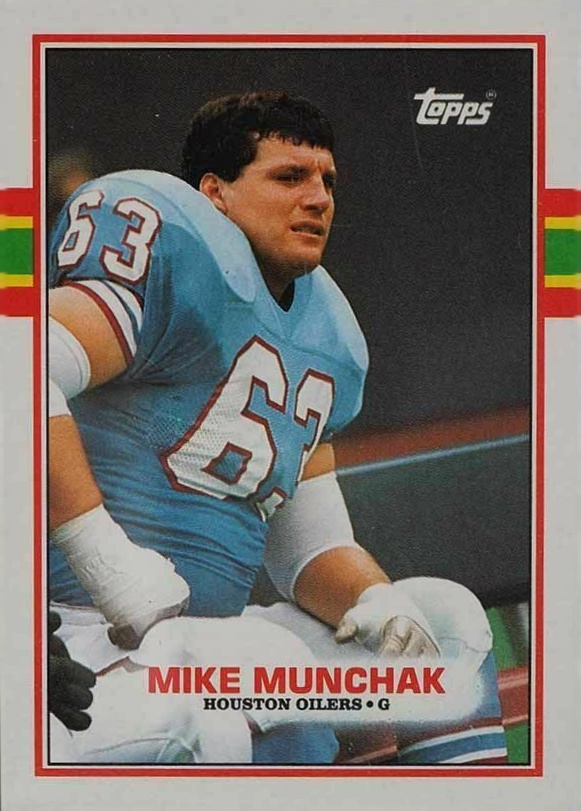1989 Topps Mike Munchak #97 Football Card