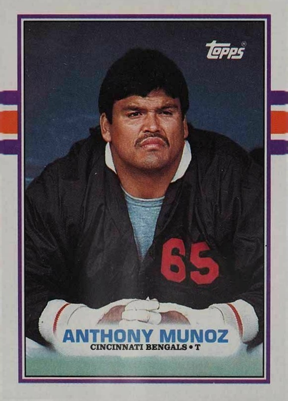 1989 Topps Anthony Munoz #28 Football Card