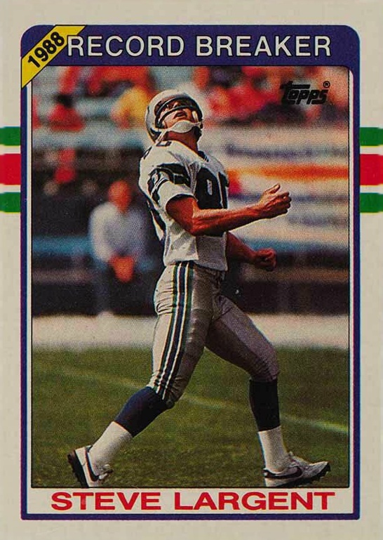 1989 Topps Steve Largent #4 Football Card
