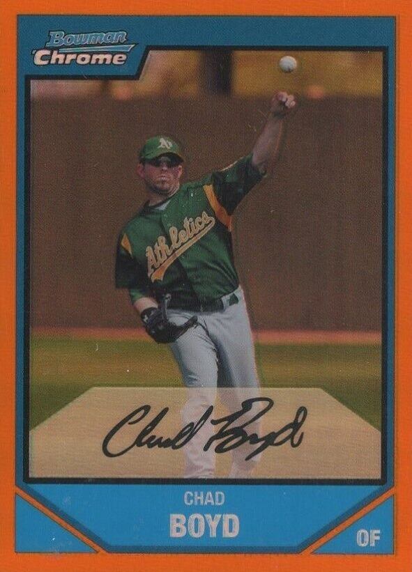 2007 Bowman Chrome Prospects Chad Boyd #BC165 Baseball Card