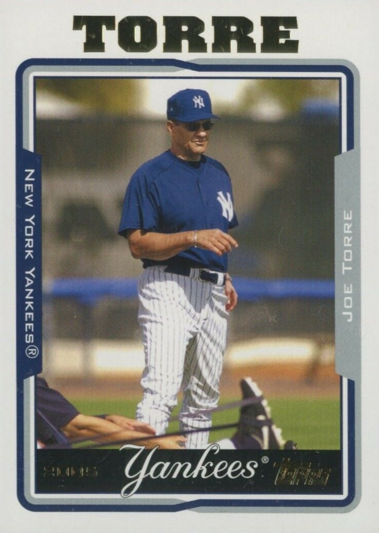 2005 Topps  Joe Torre #286 Baseball Card