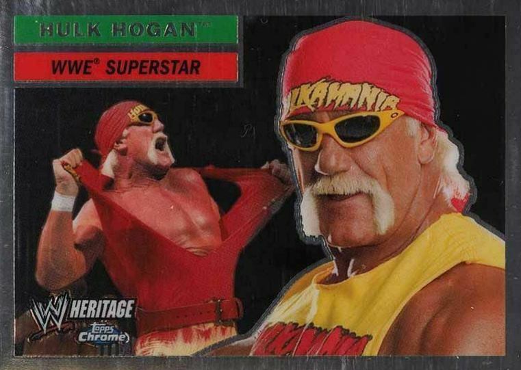 2006 Topps Chrome Heritage WWE Hulk Hogan #12 Other Sports Card