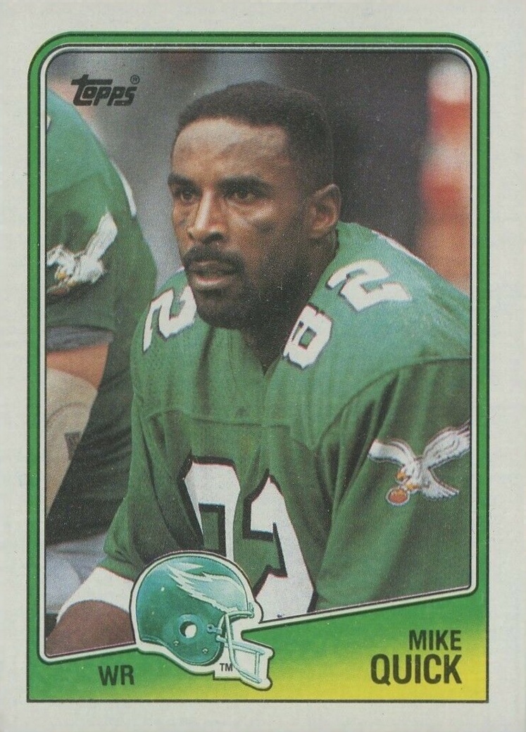 1988 Topps Mike Quick #237 Football Card