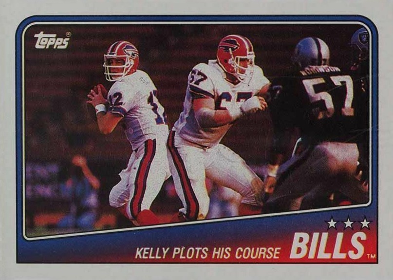 1988 Topps Bills Team Leaders #220 Football Card