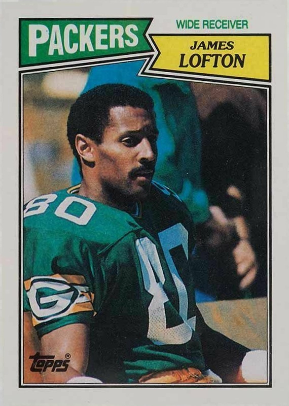 1987 Topps James Lofton #354 Football Card