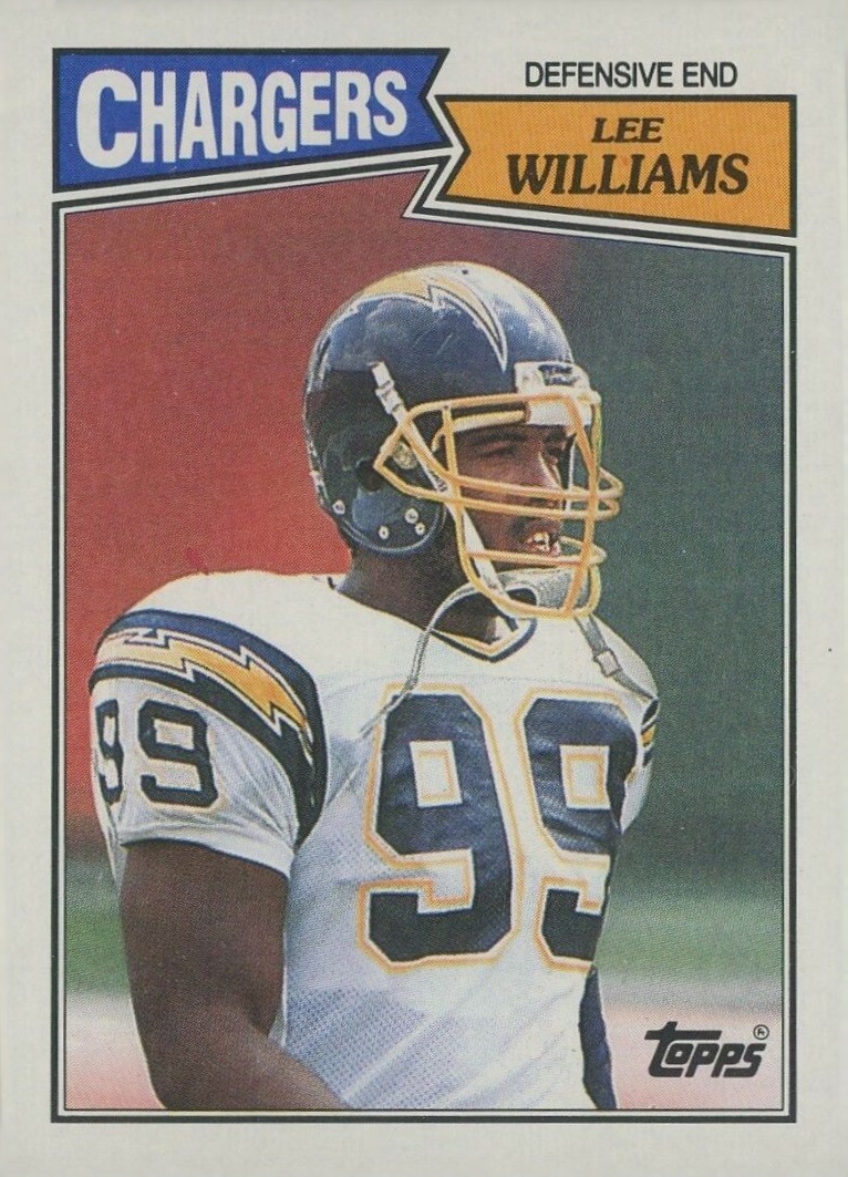 1987 Topps Lee Williams #346 Football Card