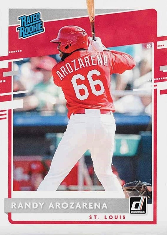 2020 Panini Donruss Randy Arozarena #51 Baseball Card