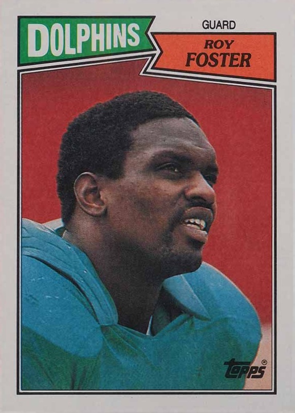 1987 Topps Roy Foster #241 Football Card
