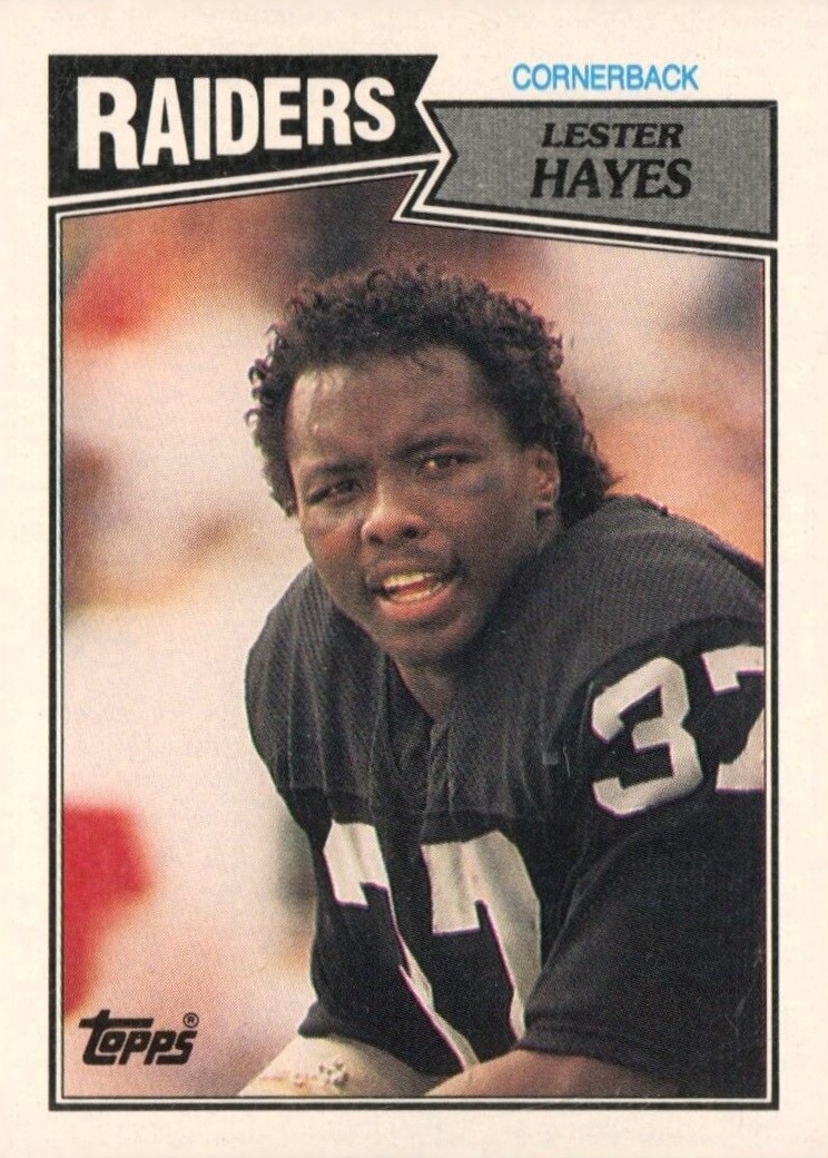 1987 Topps Lester Hayes #223 Football Card