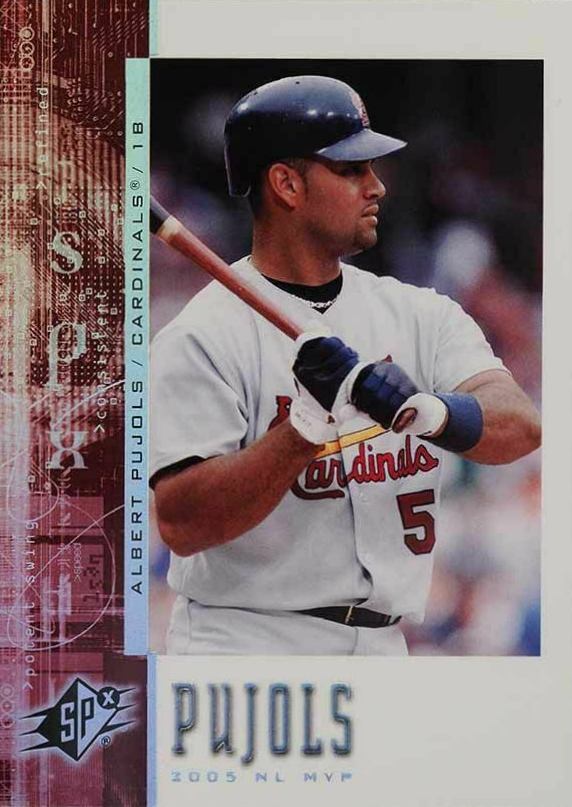 2006 SPx Albert Pujols #85 Baseball Card