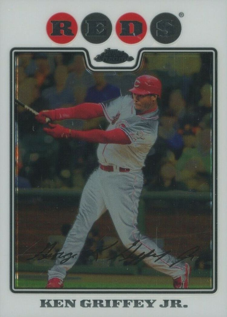 2008 Topps Chrome Ken Griffey Jr. #152 Baseball Card