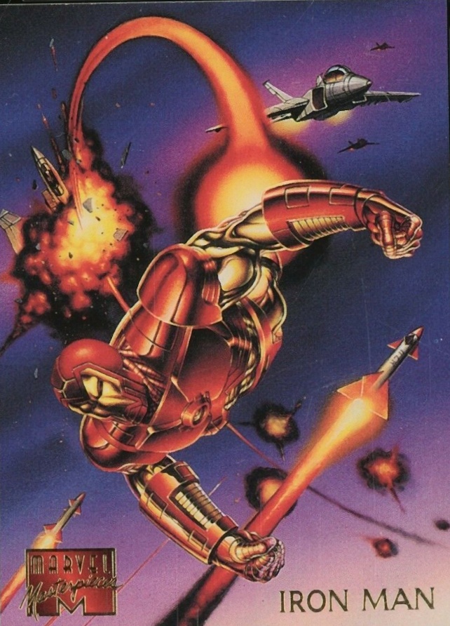 1995 Marvel Masterpieces Iron Man #53 Non-Sports Card