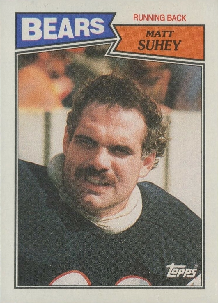 1987 Topps Matt Suhey #47 Football Card