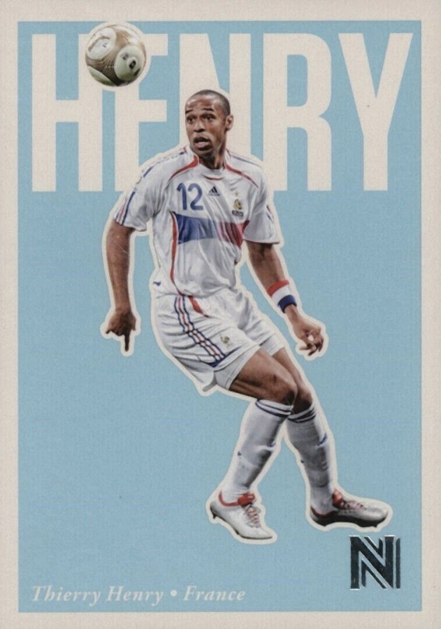 2017 Panini Nobility Thierry Henry #18 Soccer Card