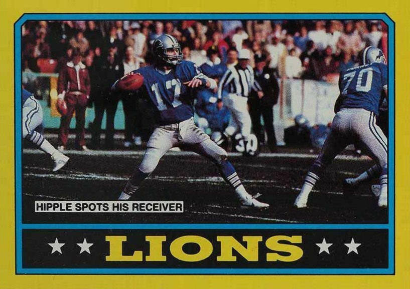 1986 Topps Lions Team Leaders #242 Football Card