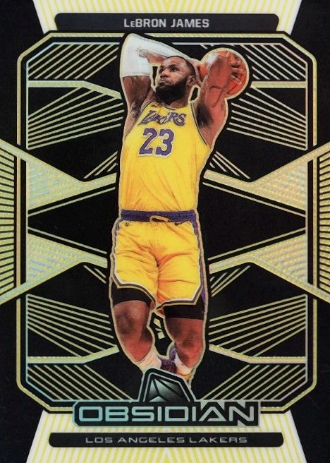 2019 Panini Obsidian LeBron James #55 Basketball Card