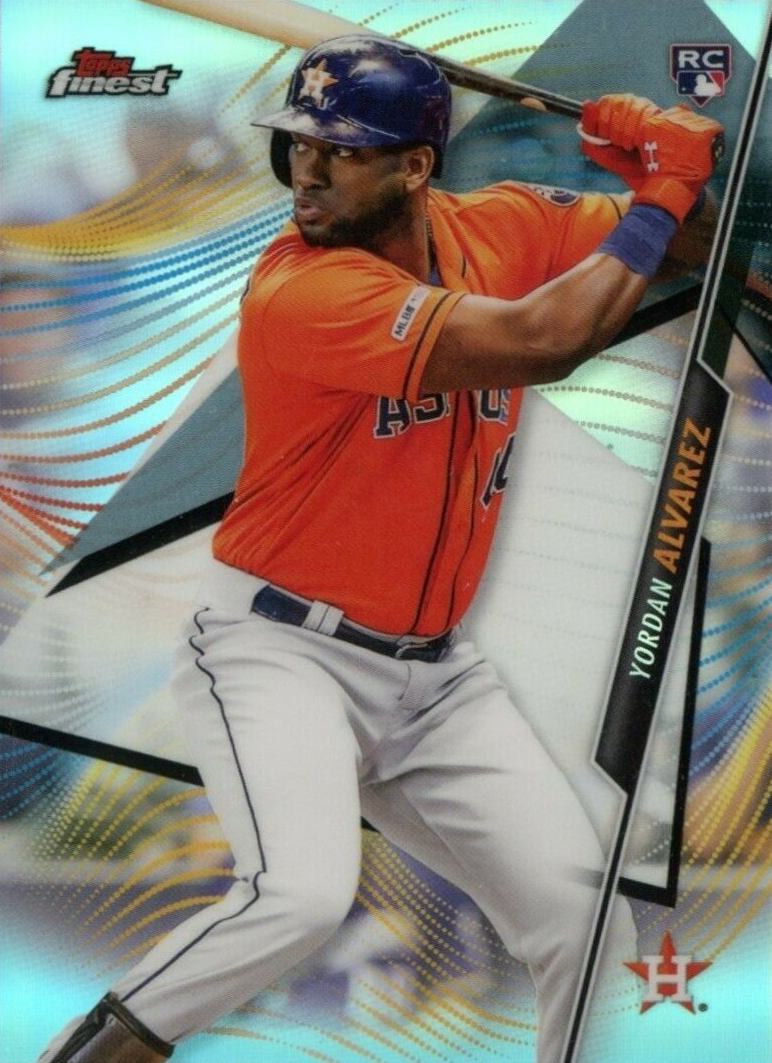 2020 Finest Yordan Alvarez #50 Baseball Card