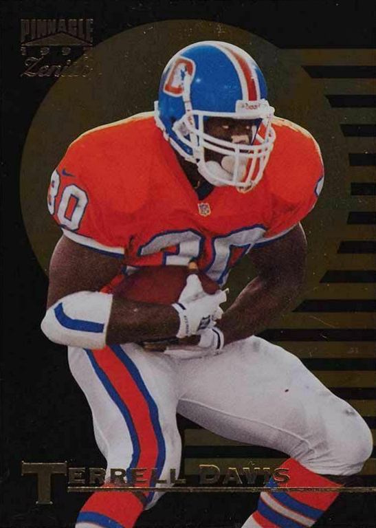 1997 Zenith Terrell Davis #82 Football Card