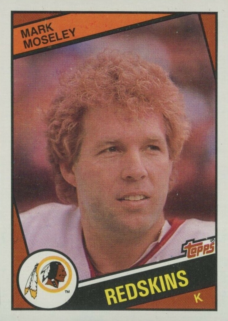 1984 Topps Mark Moseley #385 Football Card