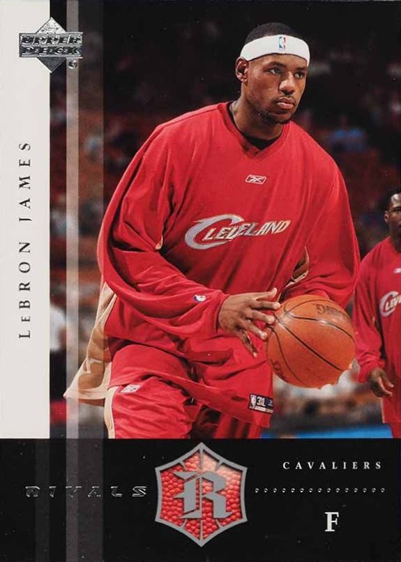 2004 Upper Deck Rivals LeBron James #2 Basketball Card